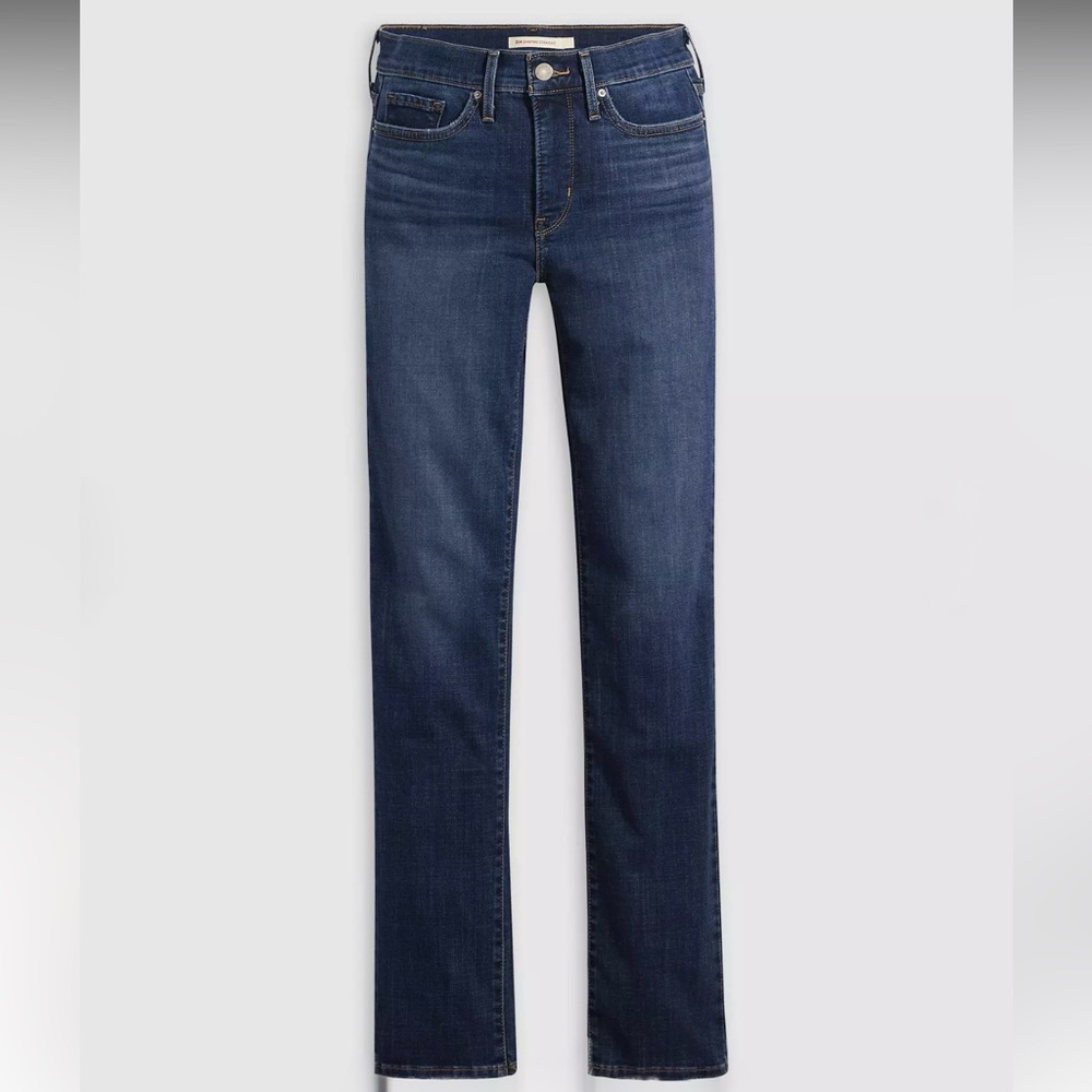 NWT LEVIS 314 SHAPING STRAIGHT WOMEN'S JEANS SIZE: 24